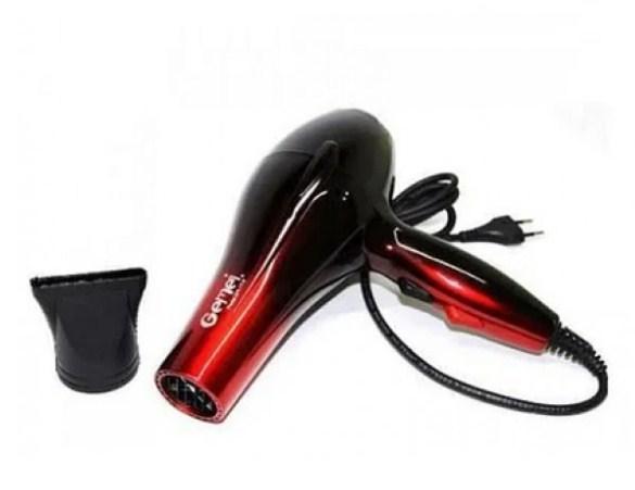 Професійний фен для волосся Gemei GM-1719, 1800W - мініатюра 2