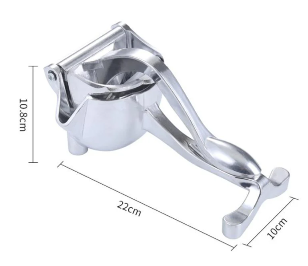 Ручний соковитискач - прес для фруктів та цитрусових Hand Juicer металевий із затискачем - мініатюра 5