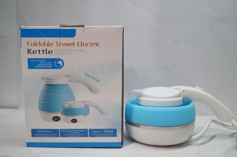Портативний складний силіконовий чайник Foldable Kettle електричний чайник електрочайник - мініатюра 3