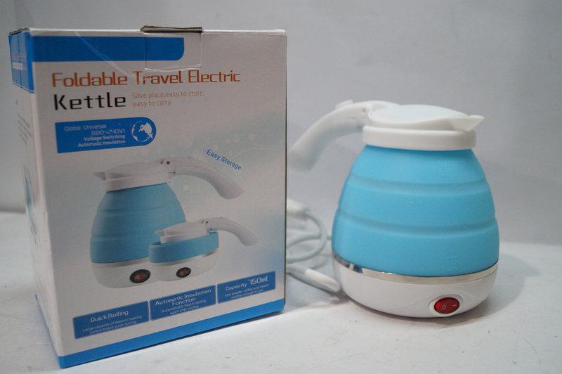 Портативний складний силіконовий чайник Foldable Kettle електричний чайник електрочайник - мініатюра 4