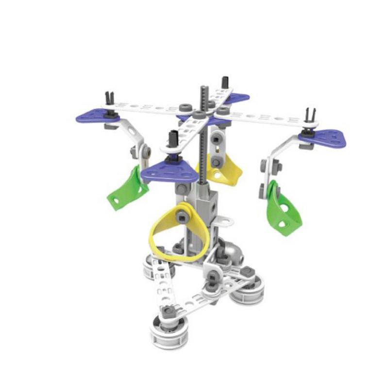 Конструктор дитячий Build&Play 5 в 1 болтовий з мотором 109 ел. J-7783 - мініатюра 4