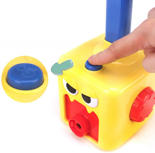 Машинка з кульками Повітряні гонки Pumping Car Multy Дитяча інтерактивна гра - мініатюра 3