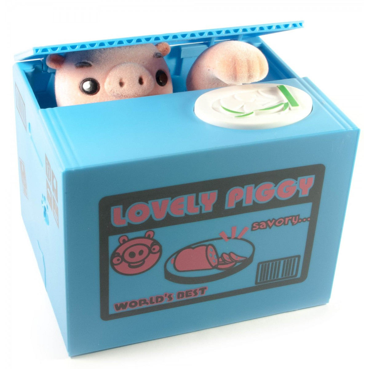 Скарбничка інтерактивна дитяча "Злодюжка" сейф на батарейках - мініатюра 2