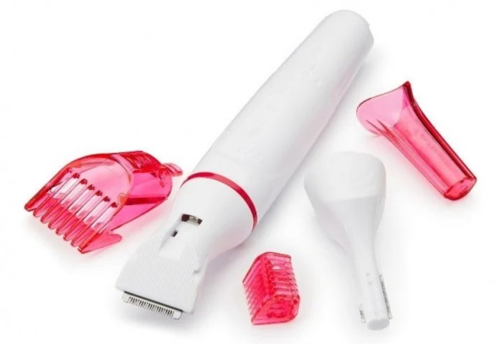 Універсальний жіночий тример Sweet Veet Sensitive для обличчя та тіла ∙ Бритва для жінок електрична - мініатюра 3