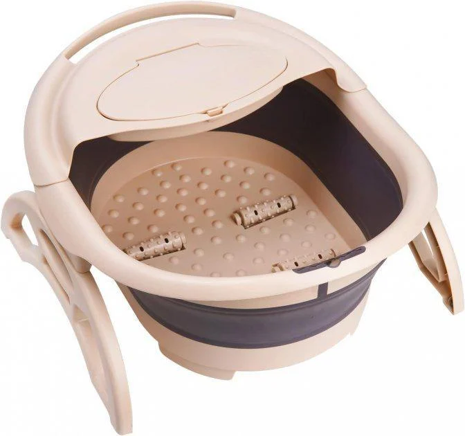 Складна масажна ванночка для ніг Supretto / Ванна масажер роликовий - мініатюра 2