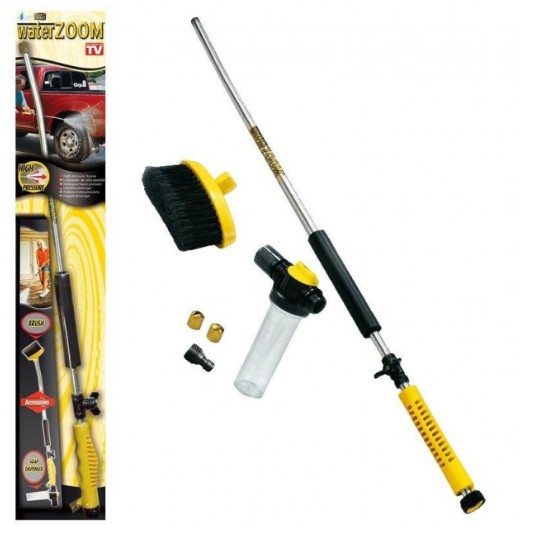 Універсальна міні мийка високого тиску Water Zoom насадка для шланга - мініатюра 4