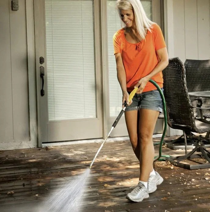 Універсальна міні мийка високого тиску Water Zoom насадка для шланга - мініатюра 8