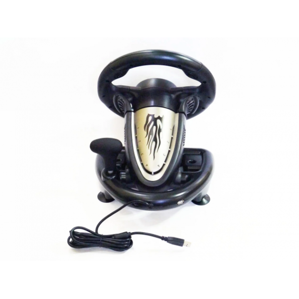 Ігрове кермо з педалями PXN V3 PRO (PC/PS3/PS4/X-ONE/SWITCH) Подвійна вібрація - мініатюра 3