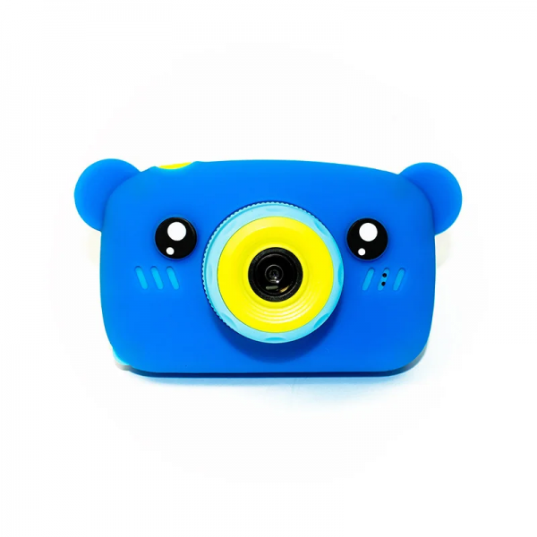 Дитячий цифровий фотоапарат BEAR іграшка цифрова камера Ведмедик з іграми для креативних творчих дітей для фото та відео - мініатюра 2