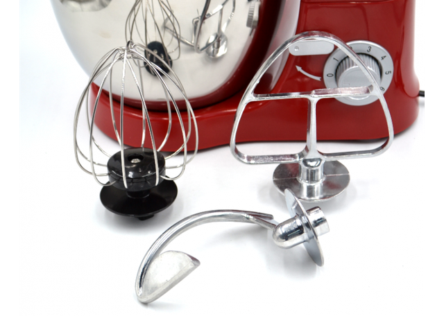 Міксер планетарний стаціонарний DOMOTEC MS-1367 2000W Тістоміс із чашею - мініатюра 3