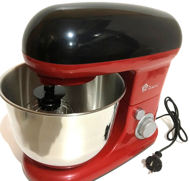 Міксер планетарний стаціонарний DOMOTEC MS-1367 2000W Тістоміс із чашею - мініатюра 4