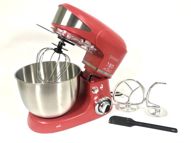 Міксер планетарний стаціонарний DOMOTEC MS-1368 1500W Тістоміс із чашею - мініатюра 3