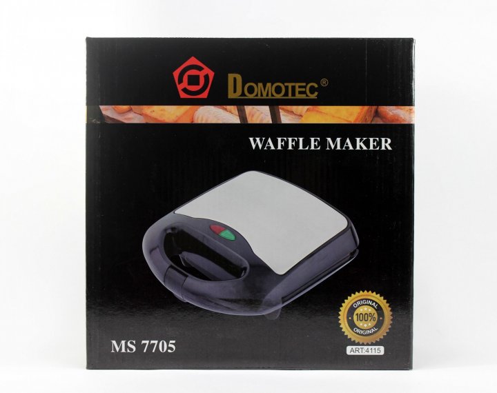Вафельниця Domotec MS 7705 для створення пишних вафель вдома - мініатюра 4