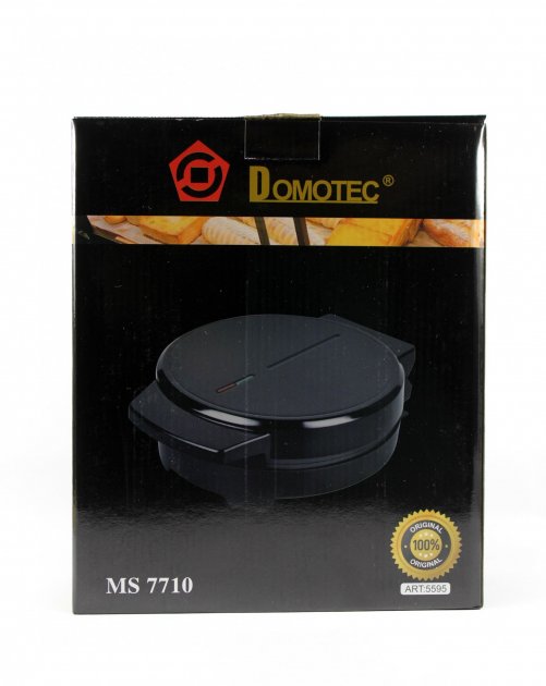 Вафельниця Domotec MS 7710 Прилад для приготування тонких вафель для трубочок вдома - мініатюра 3