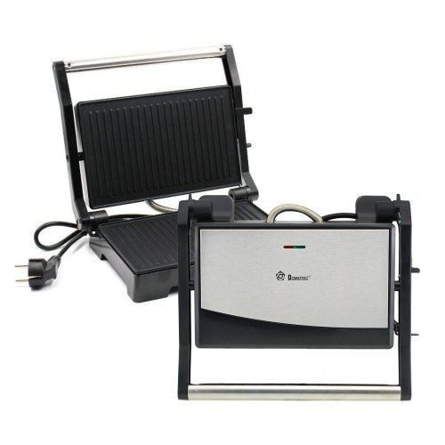 Гриль Domotec MS 7708 домашній компактний притискний - мініатюра 2