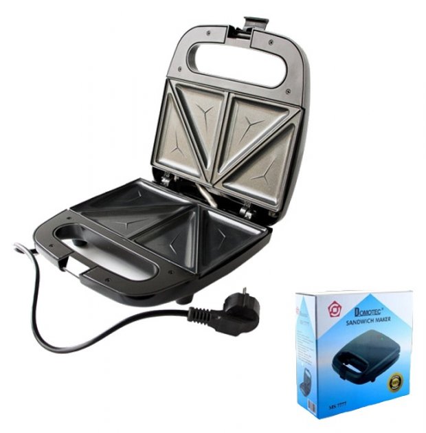 Сендвічниця Бутербродниця електрична DOMOTEC MS-7777 - мініатюра 4