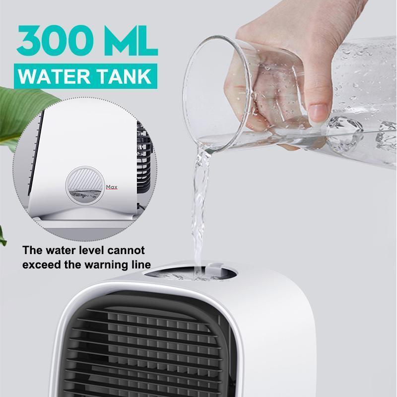 Переносний міні кондиціонер Air Cooler - мініатюра 2