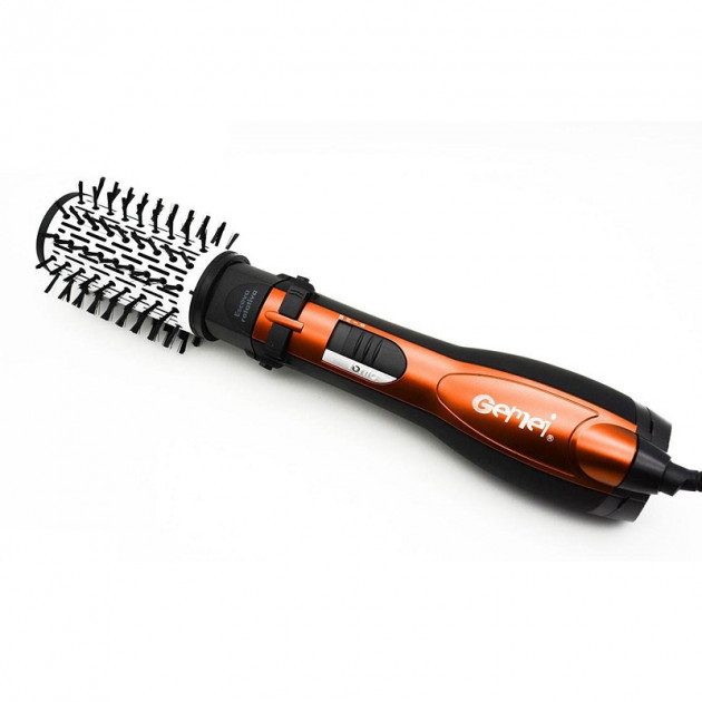 Фен - стайлер для волосся 3 в 1 GEMEI GM4828 · Повітряна щітка, що обертається гребінець мультистайлер для укладання волосся