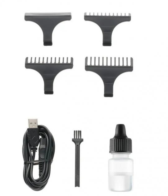 Багатофункціональна портативна акумуляторна бритва - триммер - мініатюра 5