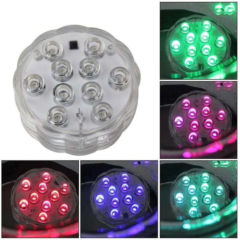 Світлодіодна декоративна водонепроникна LED лампа для басейну - мініатюра 2