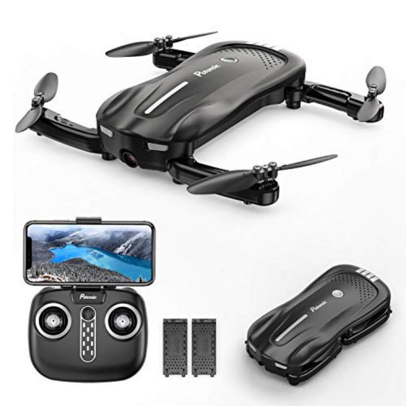 Складаний квадрокоптер D18 Drone з камерою 4-канальний WiFi гіроскоп · 6 xis квадрокоптер з акумулятором 3,7 В 500 мАг