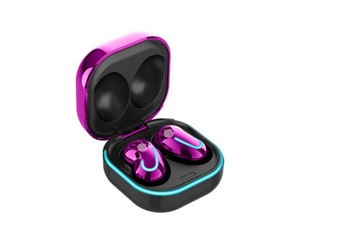 Бездротова Bluetooth гарнітура S6SE TWS водонепроникні сенсорні стерео навушники з вбудованим Power Bank у кейсі - мініатюра 5