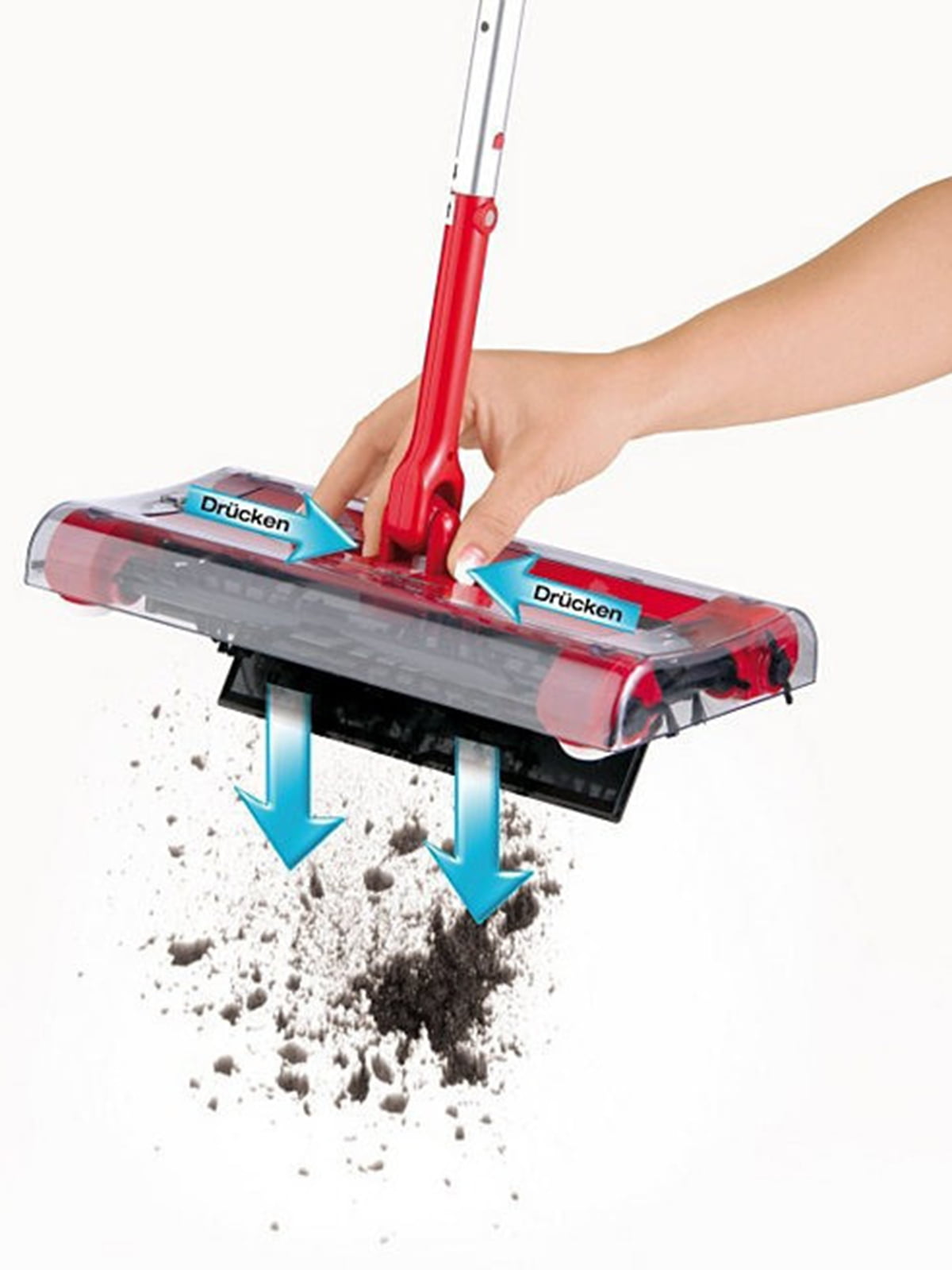 Багатофункціональний електровіник 5 в 1 SWIVEL SWEEPER - мініатюра 3