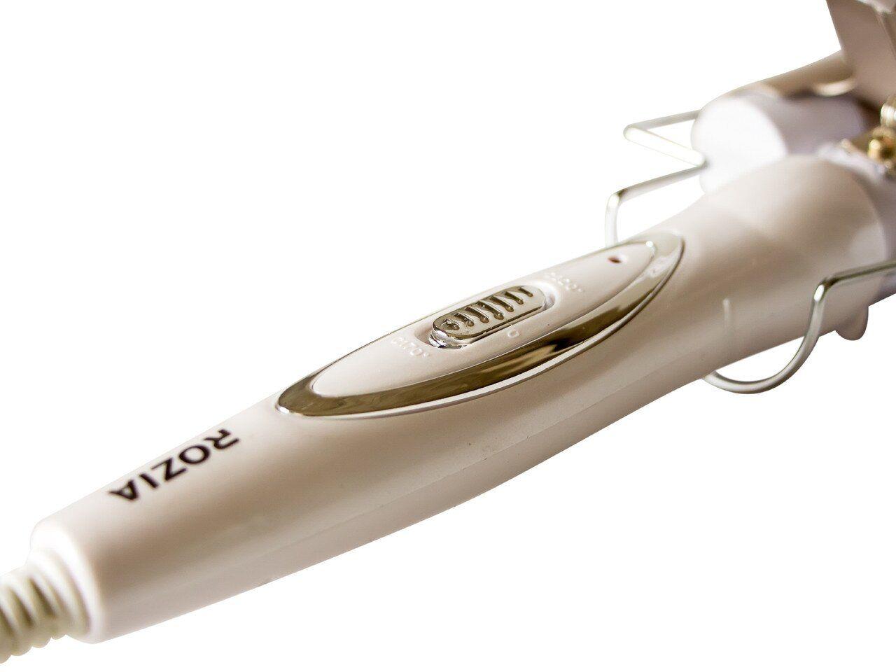 Потрійна плойка – стайлер Rozia HR-722 для укладки волосся та створення локонів з керамічним покриттям - мініатюра 4