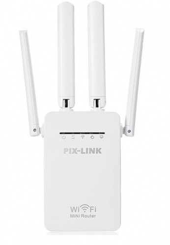 Підсилювач сигналу Wi-Fi · Репітер PIX-LINK LV-WR09 · Ретранслятор 09 LV-WR WIFI AP / Repeater / Router