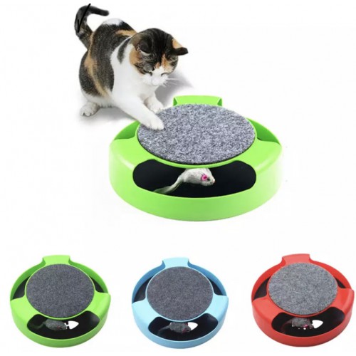 Іграшка «Інтерактивна дряпка для котів і кішок: Злови мишку» - мініатюра 2