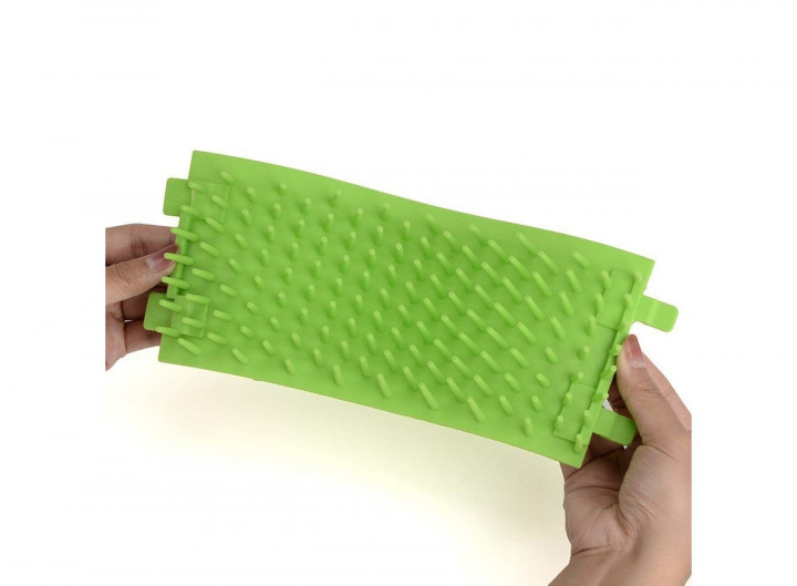 Лапомийка для дрібних та середніх порід собак Soft Gentle Lapomover із силіконовими ворсинками для очищення лап від бруду - мініатюра 2