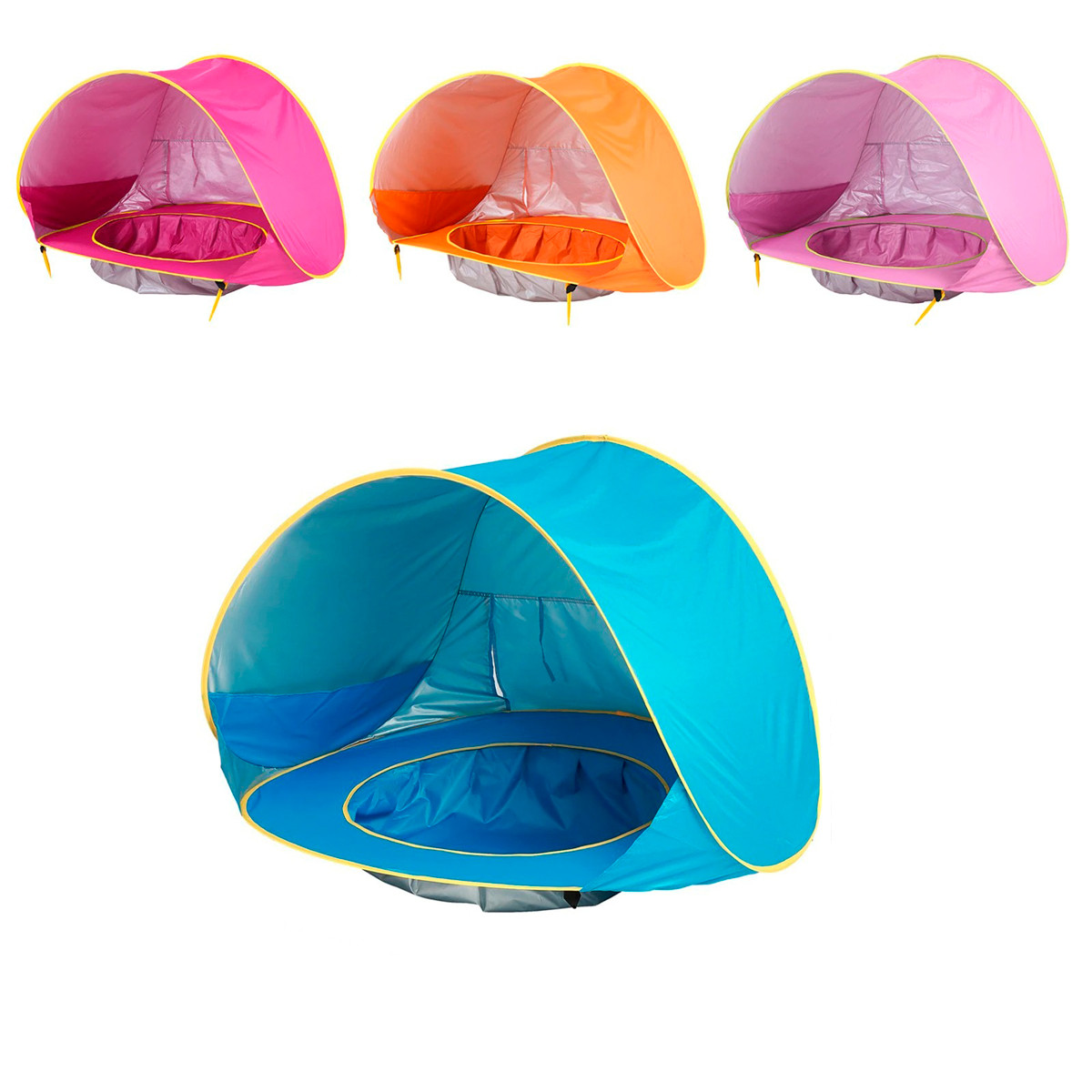 Намет дитячий пляжний з басейном 117х79 см - мініатюра 2