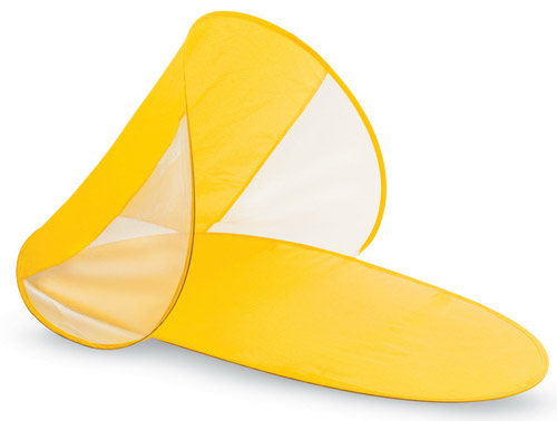 Пляжна підстилка - намет з козирком з укриттям від сонця автоматичний · Пляжний килимок – тент із сонцезахисним навісом 150 х 80 х 50 см