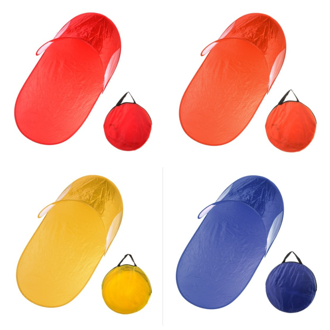 Пляжна підстилка - намет з козирком з укриттям від сонця автоматичний - мініатюра 4