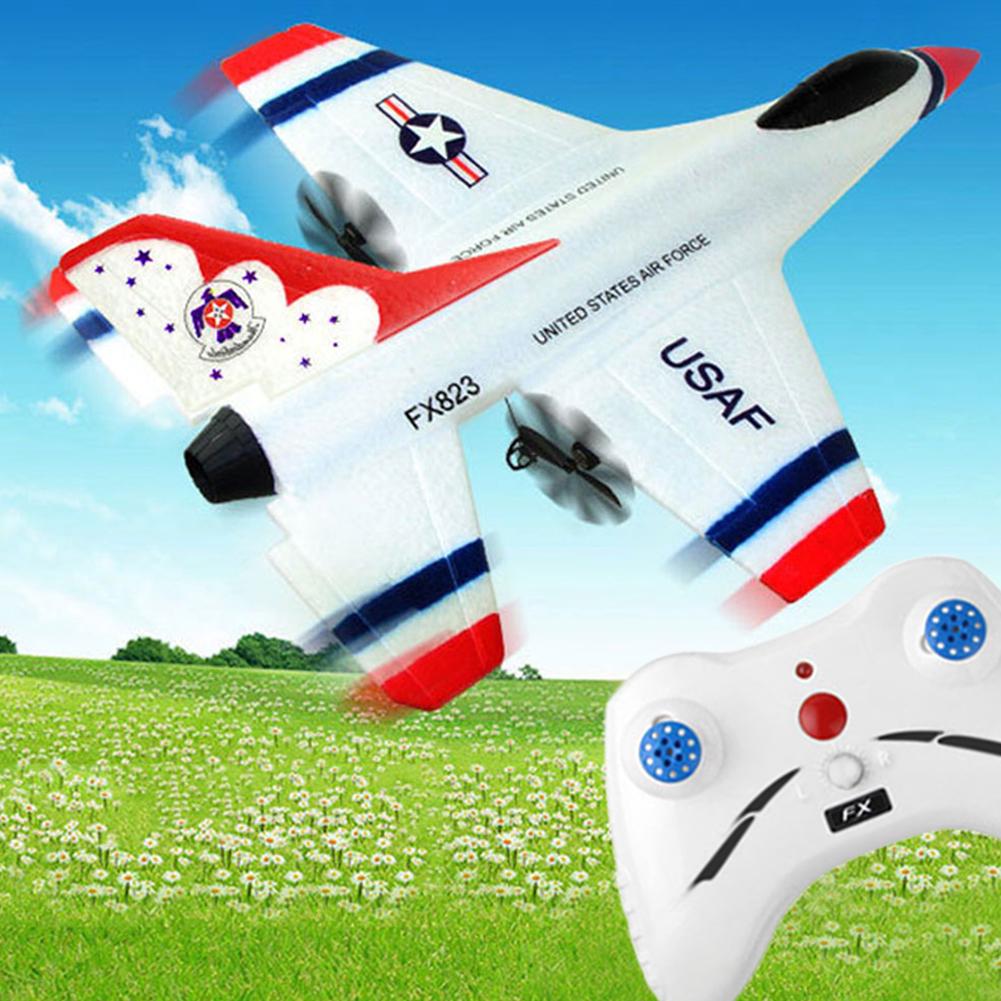 Радіокерований літак FX-823 на радіокеруванні з акумулятором USB зарядка - мініатюра 2