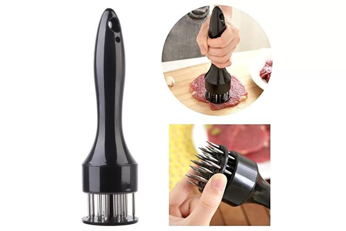 Тендерайзер молоток – розм'якшувач для м'яса голковий · Молоточок – відбивач м'яса Нержавіюча сталь