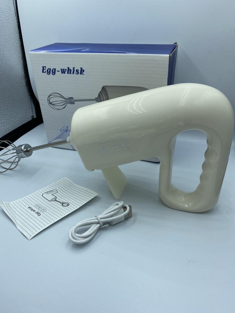 Портативний бездротовий міксер для яєць Egg Whisk - мініатюра 2