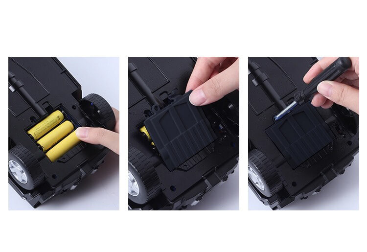 Дитячий сейф - скарбничка Поліцейська машина CASH TRUCK з кодовим замком та відбитком пальця - мініатюра 4