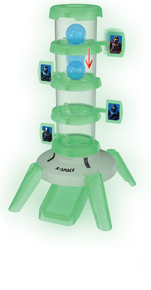 Тир - вежа Dark Wars Пістолет з цілями для прицільної стрілянини Інтерактивна дитяча гра B3240G - мініатюра 4