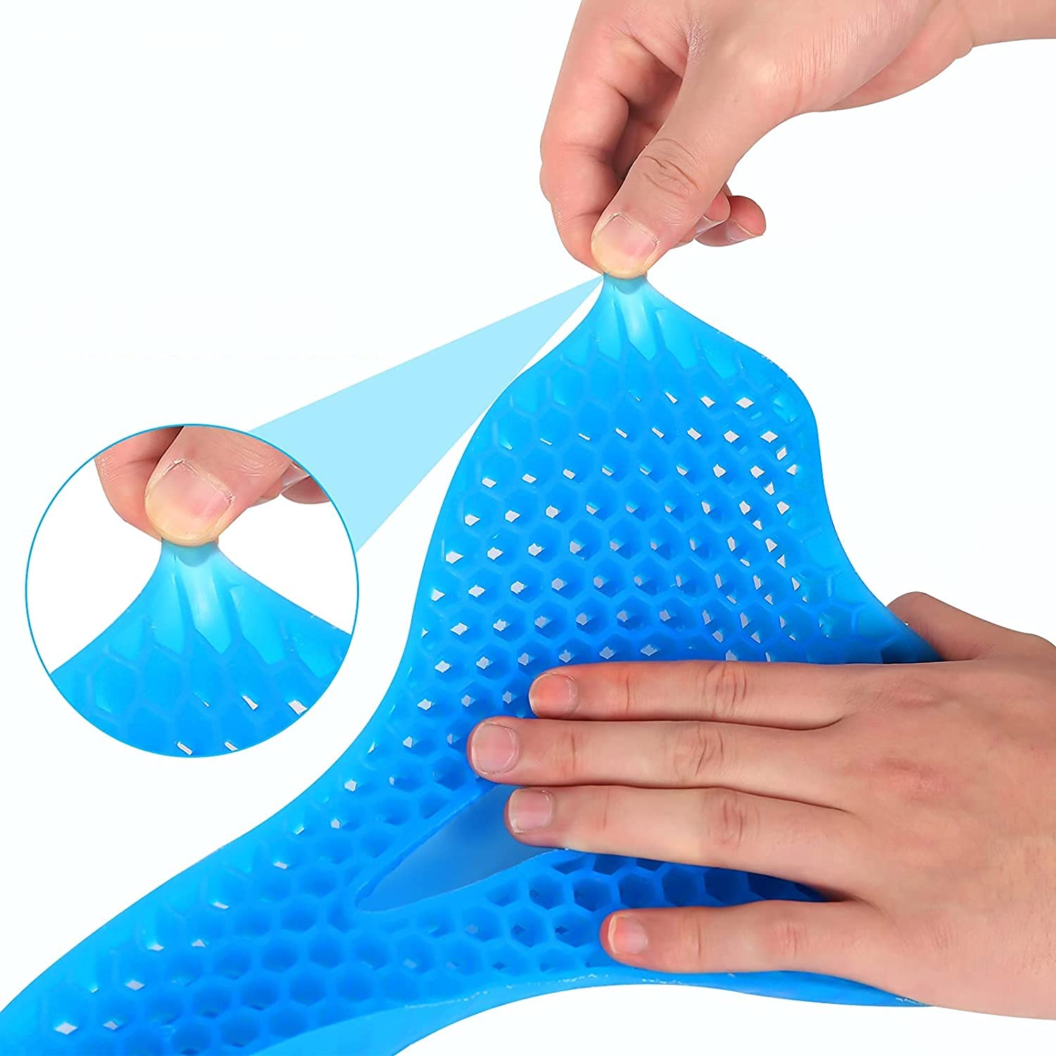 Велосипедна гелева подушка на сидіння - мініатюра 2