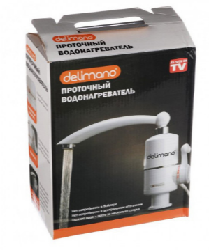 Бойлер - кран Delimano MW-27 ∙ Проточний водонагрівач ∙ Нижнє підключення - мініатюра 5