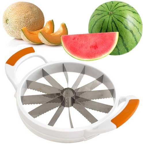 Круглий ніж для нарізання кавуна, дині, ананаса WATERMELON CUTTER ∙ Арбузорізка ∙ Динерізка ∙ - мініатюра 2