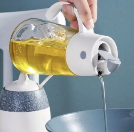 Скляний графин - дозатор оцту / оливкової олії, 550 мл