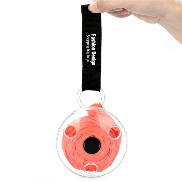 Складна сумка – шоппер Shopping bag to roll up ∙ Еко-сумка торба для покупок - мініатюра 2