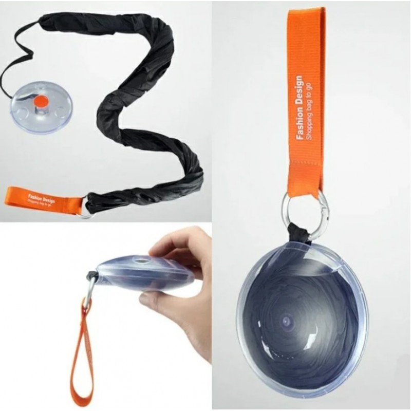 Складна сумка – шоппер Shopping bag to roll up ∙ Еко-сумка торба для покупок - мініатюра 5