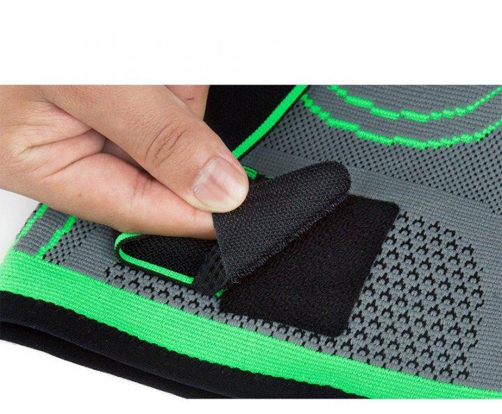 Бандаж колінного суглоба KNEE SUPPORT ∙ Наколінник еластичний ∙ Ортез ∙ Фіксатор коліна - мініатюра 4