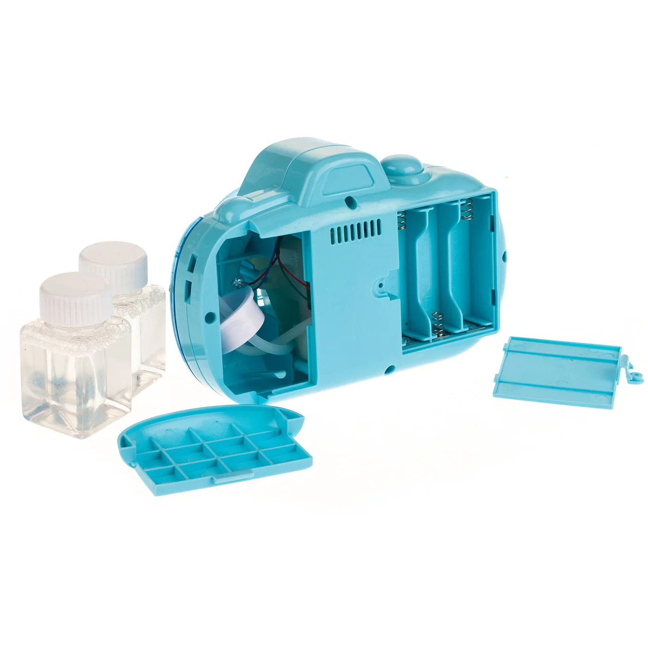 Фотоапарат для створення мильних бульбашок Bubble Camera ∙ Дитяча Баббл Камера - генератор бульбашок рожева/блакитна - мініатюра 4