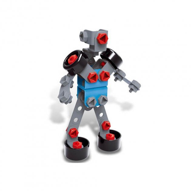 Дитячий гвинтовий металевий конструктор 12 в 1 скрепер із шуруповертом TU LE HUI Diy Models 282 елемента - мініатюра 3