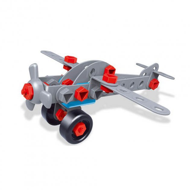 Дитячий гвинтовий металевий конструктор 12 в 1 скрепер із шуруповертом TU LE HUI Diy Models 282 елемента - мініатюра 4