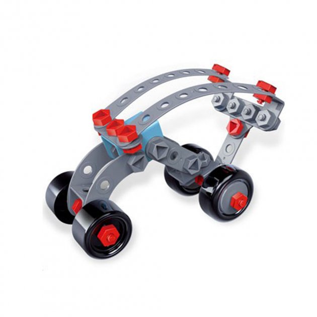 Дитячий гвинтовий металевий конструктор 12 в 1 скрепер із шуруповертом TU LE HUI Diy Models 282 елемента - мініатюра 5